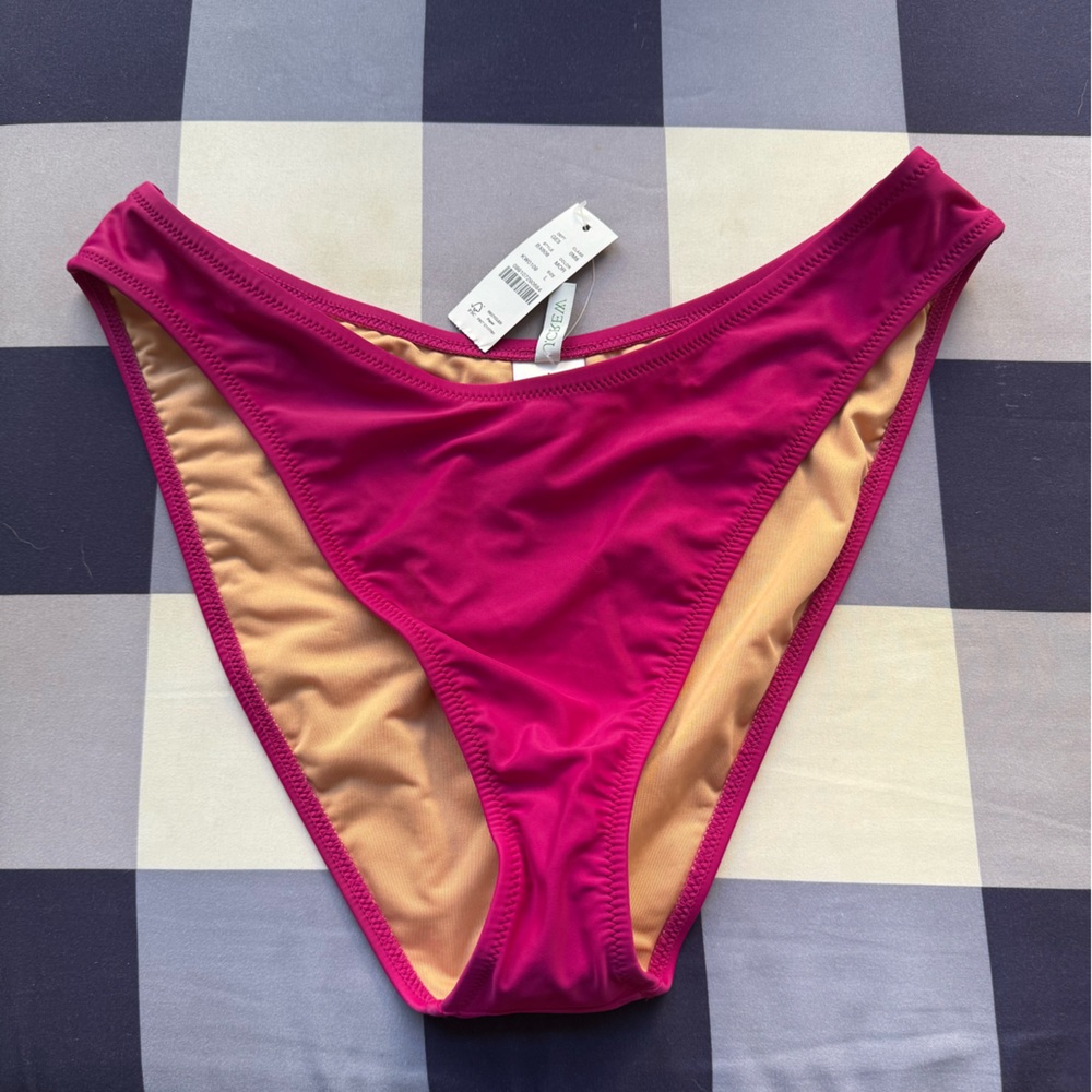 Jcrew pink bikini bottoms